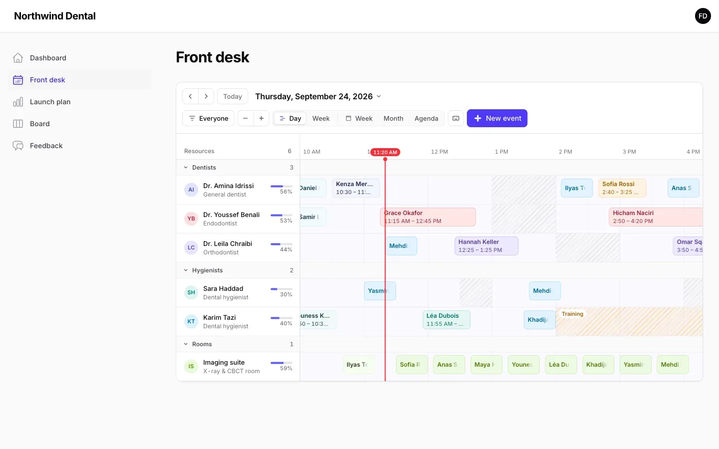 Screenshot of Scheduler Pro: Scheduling and Kanban for Filament